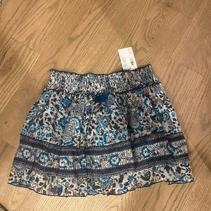 Poupette St Barth Ariel Pleated Skirt NWT